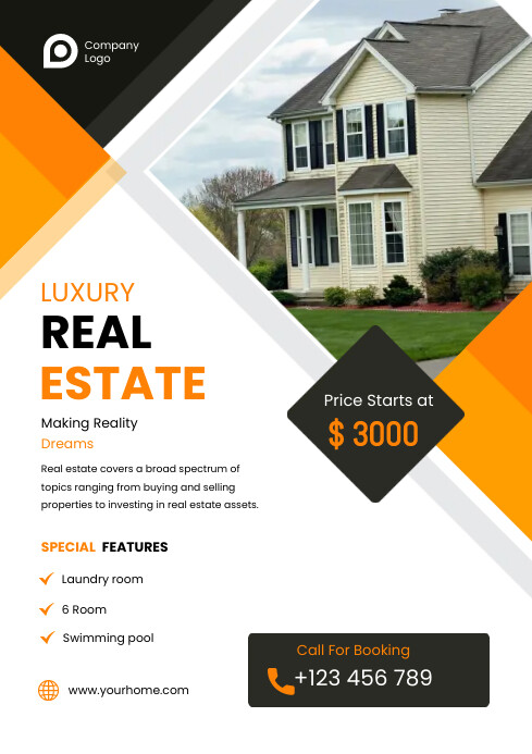 Plantilla de Real estate Flyer | PosterMyWall