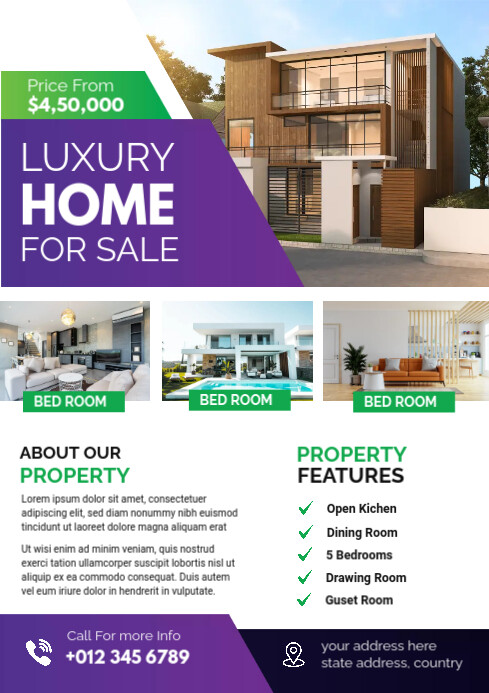 Real Estate Ffe Real Estate Flyer Template | PosterMyWall