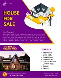 Real Estate house for sale template | PosterMyWall