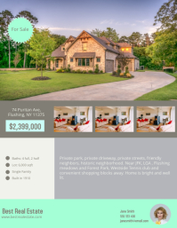 real estate flyer templates postermywall awesome real estate flyers