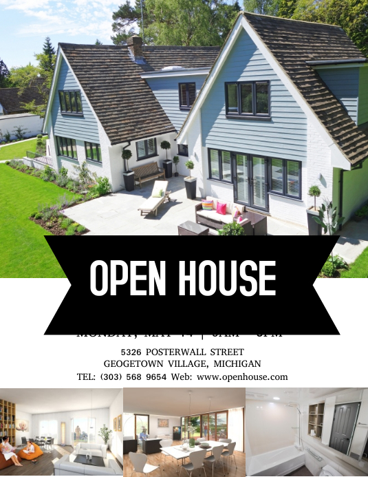 Immobilien Flyer Vorlage Vorlage Postermywall