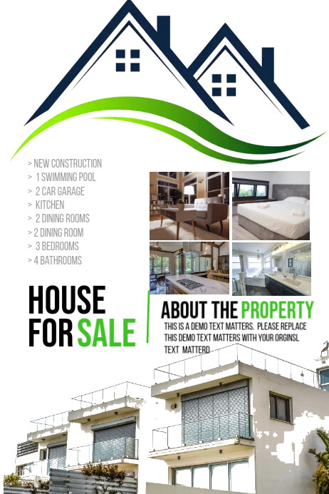 Real Estate Template Poster