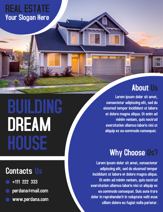 Real Estate Flyer Template Creative Design Postermywall