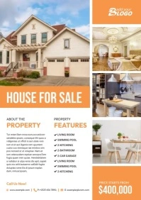 Real Estate Flyer Template A4