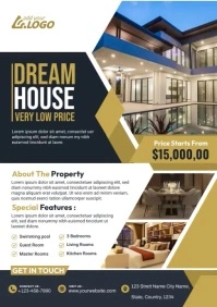 Real Estate Flyer Template A4