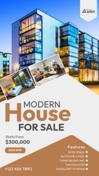 Real Estate Flyer Template Instagram Story