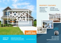 Real Estate Home Listing Postcard template