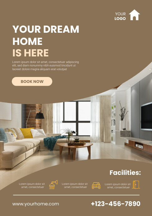 Plantilla de Real Estate Home Promotion Ads Poster Flyer | PosterMyWall