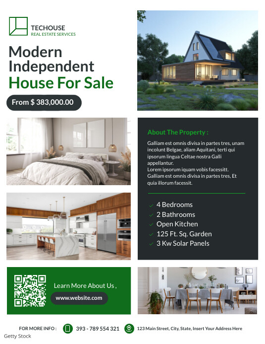 House Advertisement Examples Real estate house flyer advertisement Template | PosterMyWall
