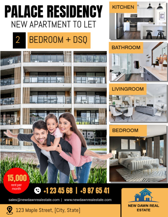 Real Estate House for Rent Ad Template | PosterMyWall