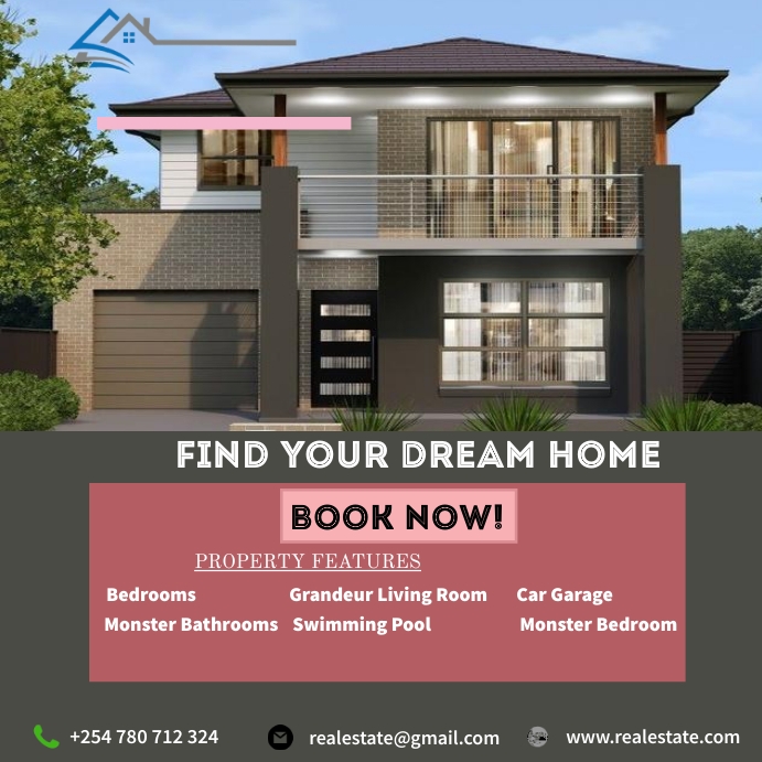Copy of REAL ESTATE HOUSE FOR SALE | PosterMyWall
