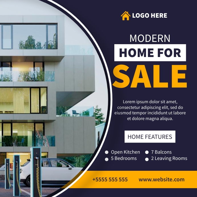 Copy of Real estate house instagram poster | PosterMyWall