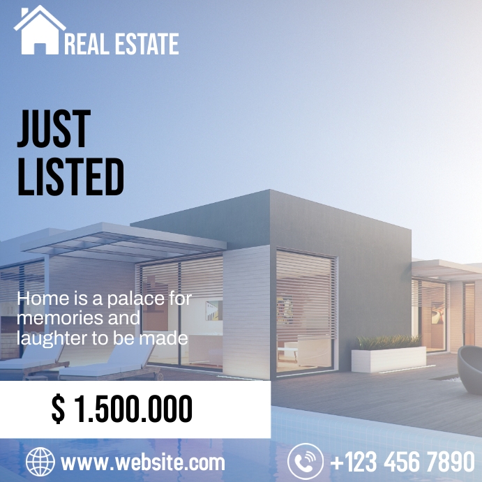 Copy of Real Estate Instagram | PosterMyWall