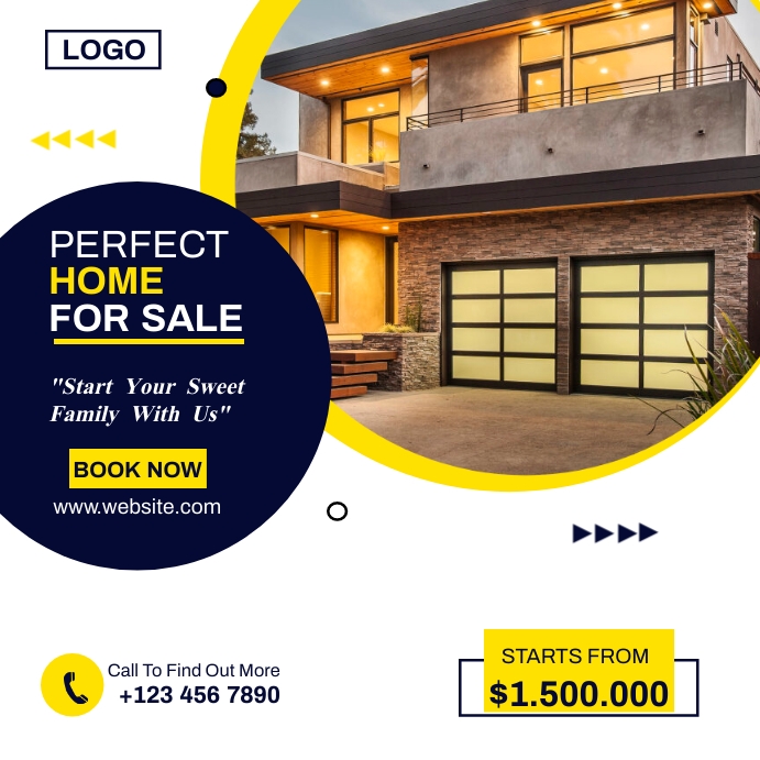 Real Estate Instagram Template PosterMyWall