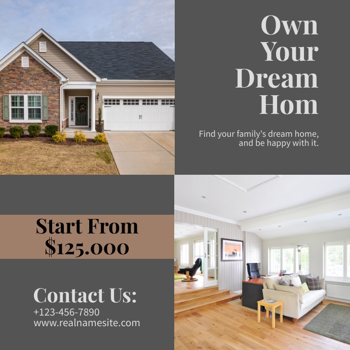 Copy of Real Estate Instagram Post | PosterMyWall