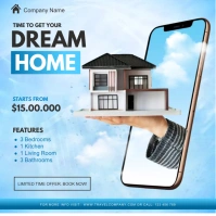 real estate instagram post template