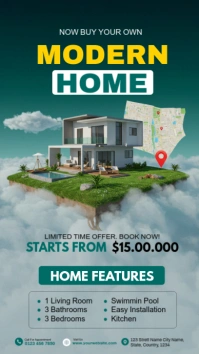 Real Estate Instagram Story template