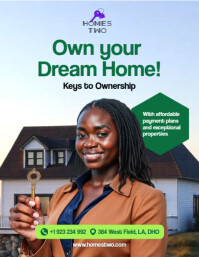 Real Estate Instagram Template Flyer (US Letter)
