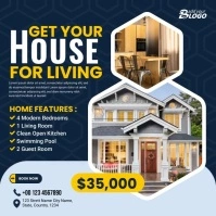 Real Estate Instaram Post template