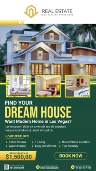 Real Estate Instaram Story template