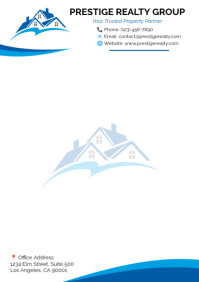 Real Estate Letter Head Template A4