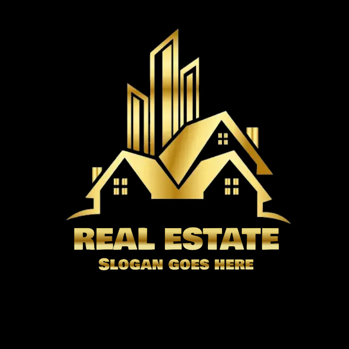 real estate logo, real estate company logo Template | PosterMyWall