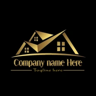 Real estate logo, realtor logo, property logo template