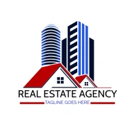 Real estate logo, realtor logo, property logo template