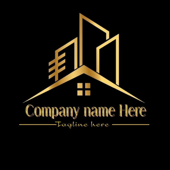 Real estate logo, realtor logo, property logo template