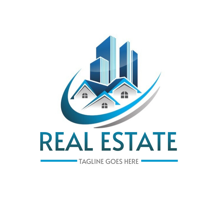 Real estate logo, realtor logo, property logo template