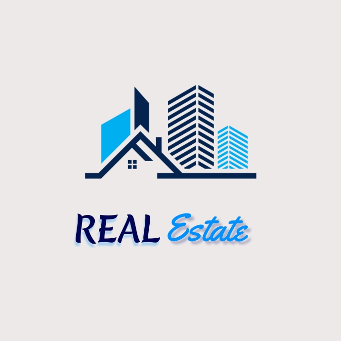 real estate logo Logótipo template