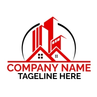 real estate logo template