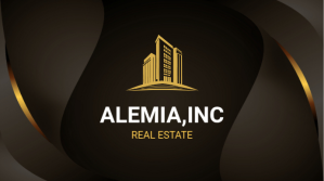Real Estate logo Presentación (16:9) template