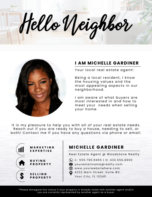 Real Estate New Agent Advertisement Flyer | PosterMyWall