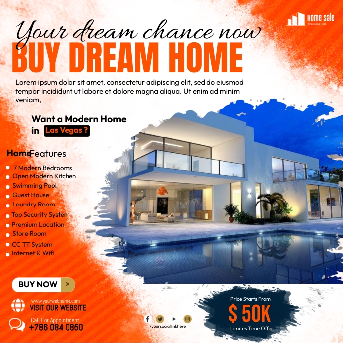 Real Estate Offer Post Template PosterMyWall Real Estate Offer Post Template PosterMyWall