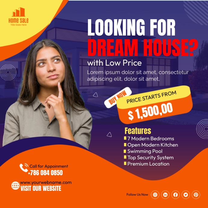 Copy of Real Estate Offer Price Ads | PosterMyWall