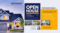 Real Estate Open House Twitter Post template