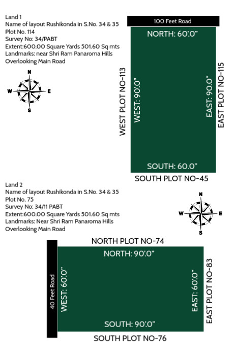 Real estate plots Template | PosterMyWall