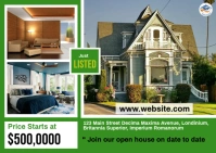 Real Estate Post Card Cartolina template