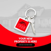 Real estate post instagram ad Instagram-Beitrag template