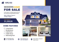 Real Estate Postcard template