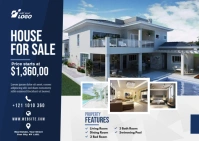 Real Estate Postcard Poskaart template