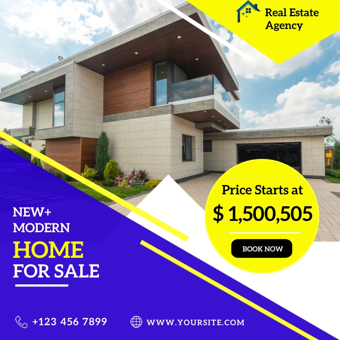 Real Estate Poster Template PosterMyWall