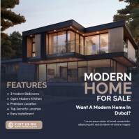 Real Estate Poster template