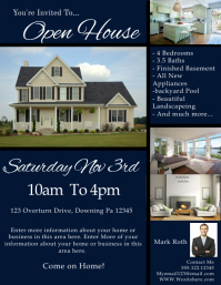 1 360 customizable design templates for open house postermywall