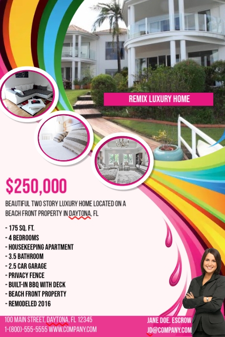Real Estate Template Postermywall