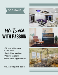 house for sale brochure template
