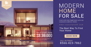 Real Estate Promotion Facebook Shared Post template