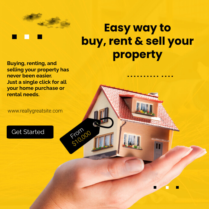 Copy of Real Estate Promotion Instagram Post | PosterMyWall