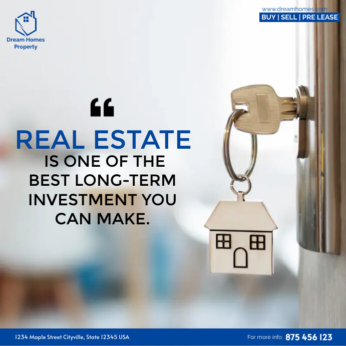 Real Estate Quote Template | PosterMyWall